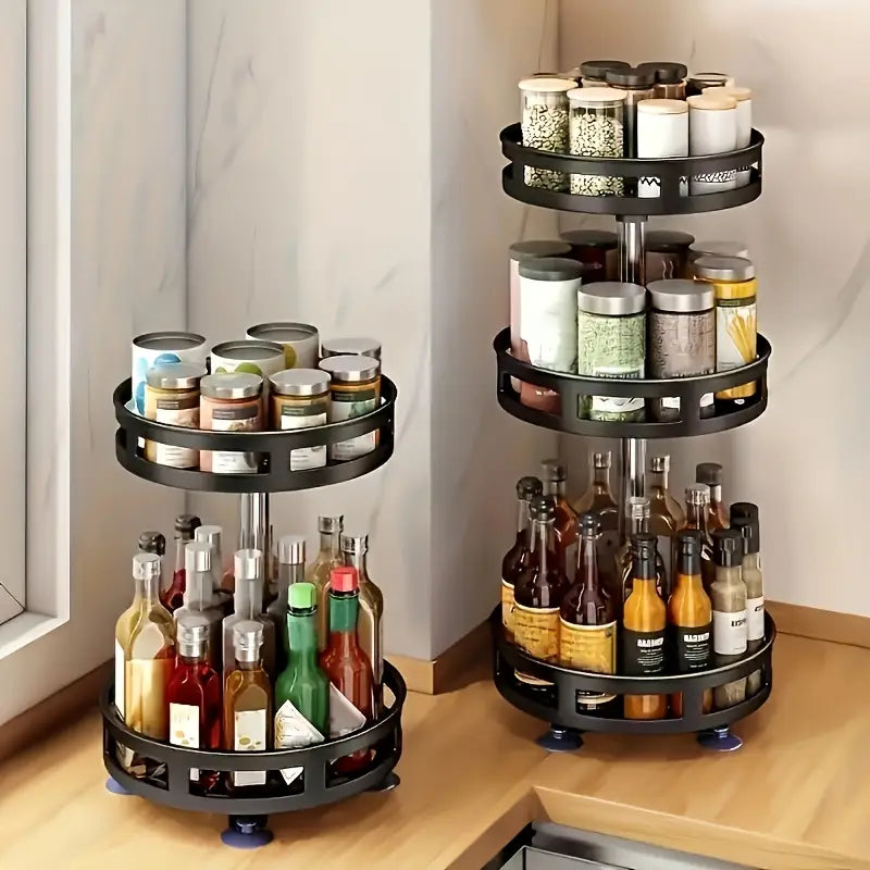 ROTATING KITCHEN ORGANIZER