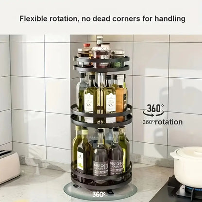 ROTATING KITCHEN ORGANIZER