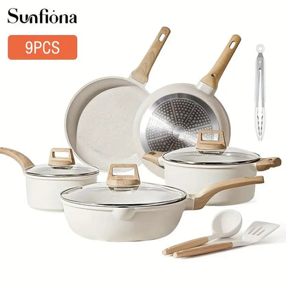 SUNFIONA STONE POTS AND PANS