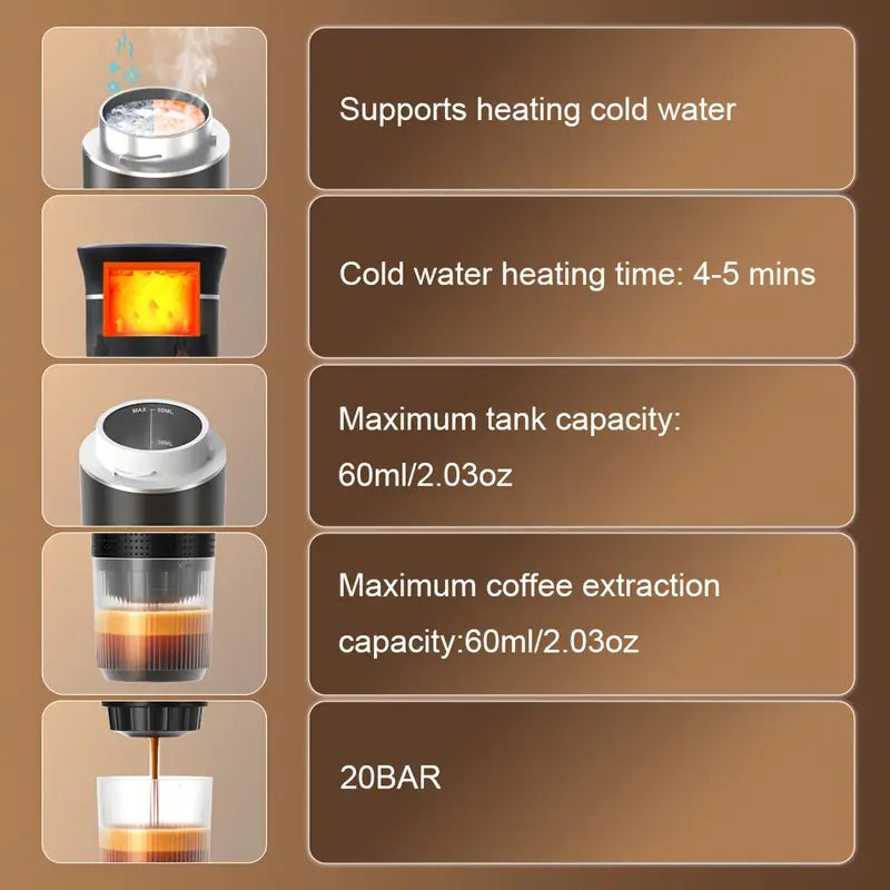 PORTABLE Espresso machine