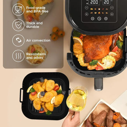 AIR FRYER SILICONE TRAY
