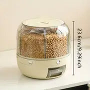 ROTATING KITCHEN STORAGE CONTANER