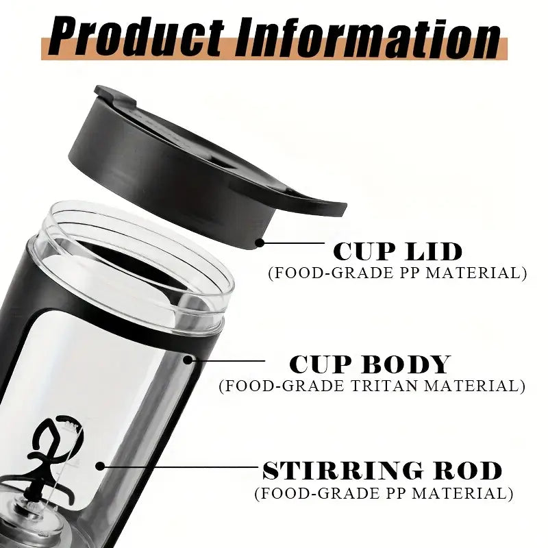 Auto Mixing Protein Shaker