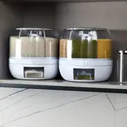 ROTATING KITCHEN STORAGE CONTANER