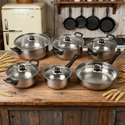 STAINLESS STEEL COOKING WARE