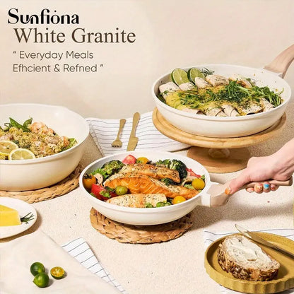 SUNFIONA STONE POTS AND PANS