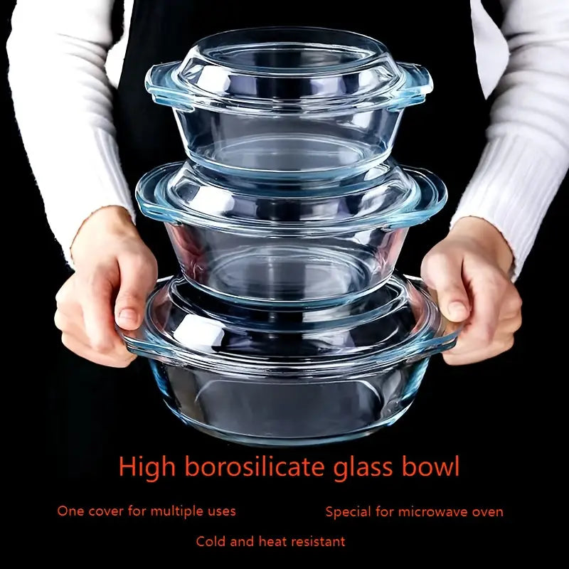 HIGH BOROSILICATE GLASS BOWLS