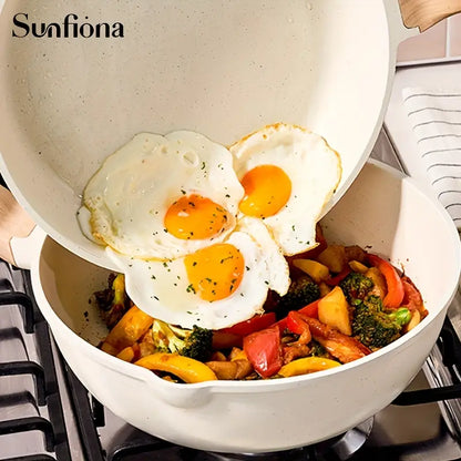 SUNFIONA STONE POTS AND PANS