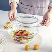 HIGH BOROSILICATE GLASS BOWLS