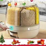 ROTATING KITCHEN STORAGE CONTANER