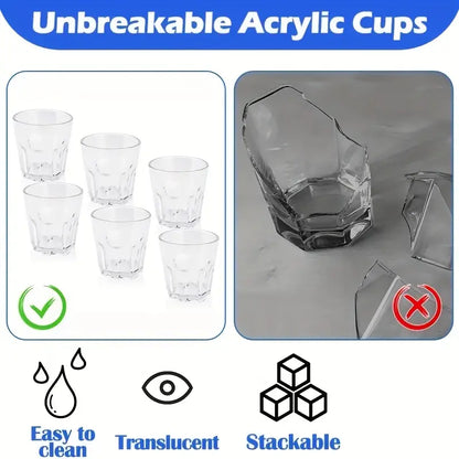 ACRYLIC CUPS 6PC