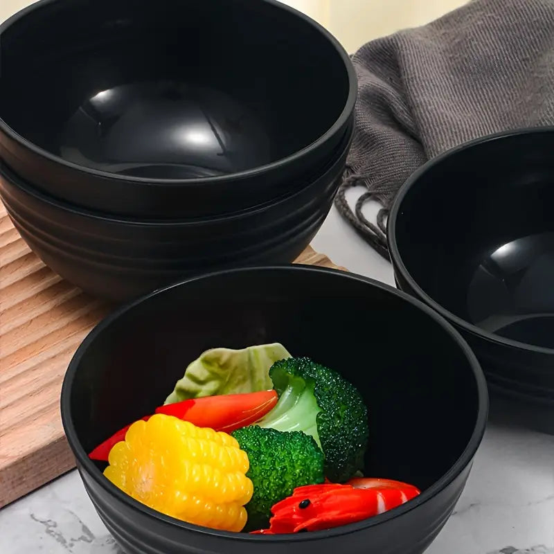 18PC BLACK PP BOWL SET
