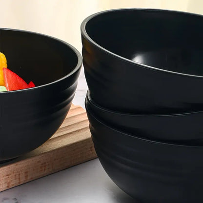 18PC BLACK PP BOWL SET