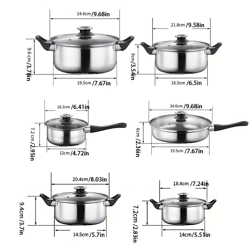 STAINLESS STEEL COOKING WARE