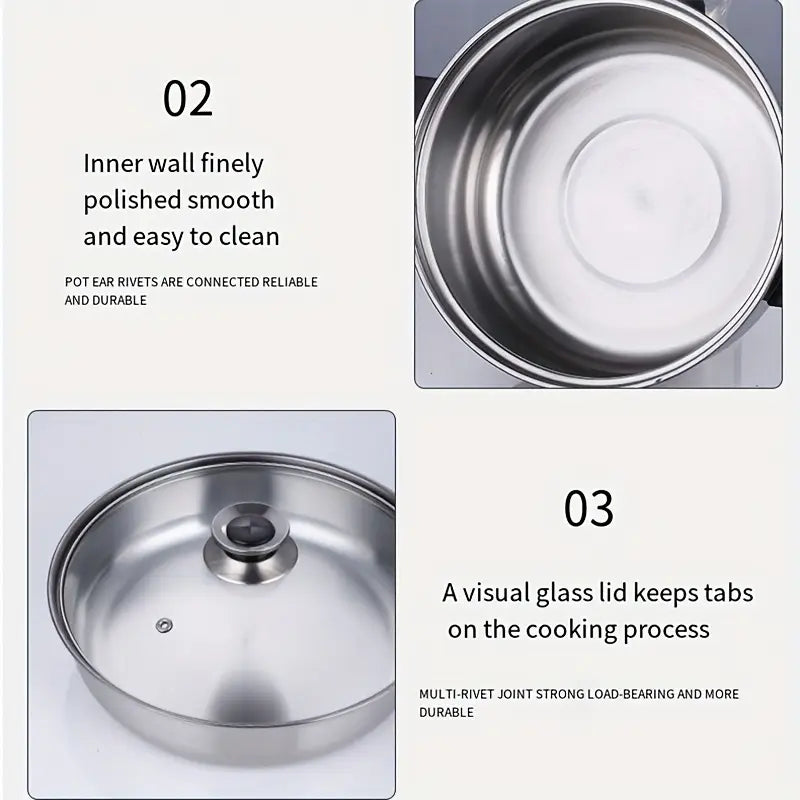 STAINLESS STEEL COOKING WARE