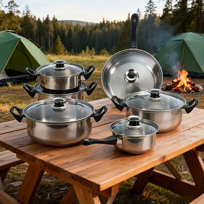 STAINLESS STEEL COOKING WARE